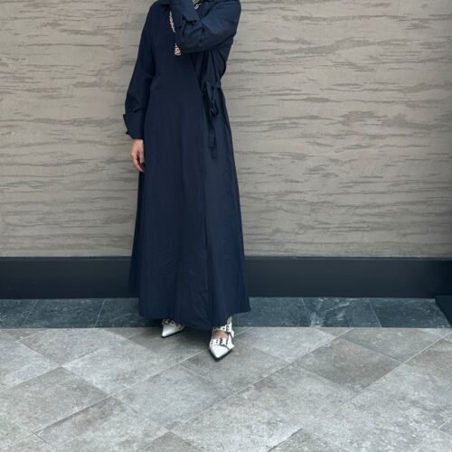 Dark blue long shirt