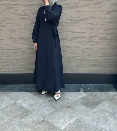 Dark blue long shirt