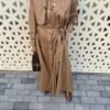 Camel trench coat